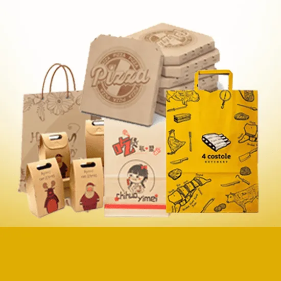 Carton and paper bag