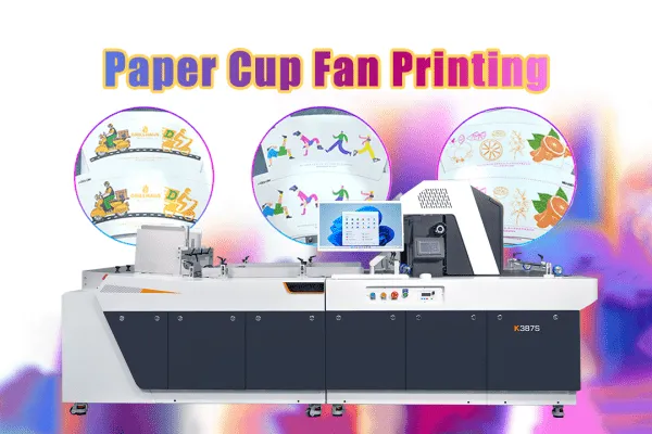 Paper Cup Fan Printing