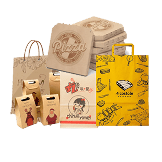 Carton and paper bag (2)