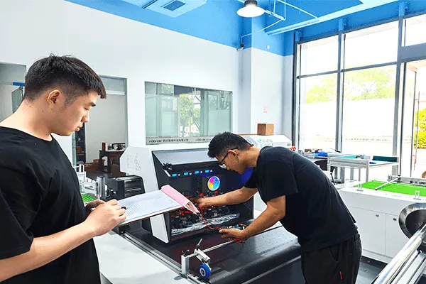 Quality audit and final inspection